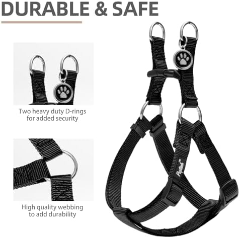 PUPTECK No Pull Dog Harness Large Sized Step-in Adjustable Puppy Vest - Image 2