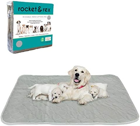 Premium XXL Non-Slip, Leakproof Dog Playpen Mat by rocket+%26+rex