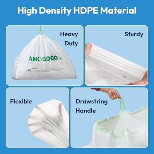 40 Pack Cat Litter Bags, Compatible - Image 3