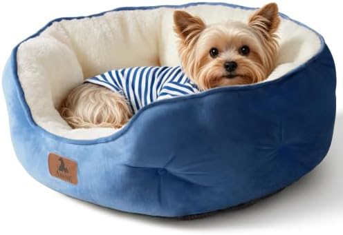 Asvin Medium Dog Bed for Medium Dogs, Cat Beds for Indoor Cats, Pet Bed for - Image 2