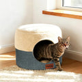 2-in-1 Foldable Cat Bed for Indoor Cats, Cat Cave & Sofa Bed by Unknown