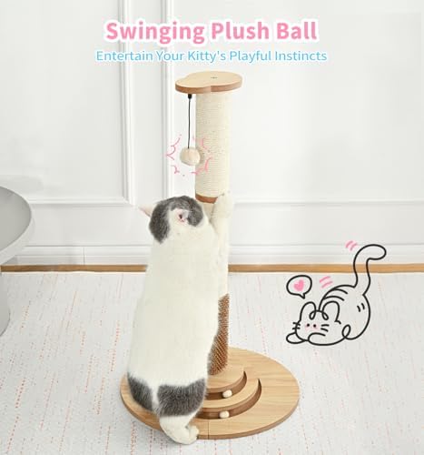 Made4Pets Tall Cat Scratching Post - Image 7