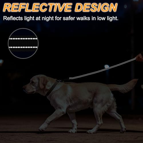 BEAUTYZOO Dog Leash for Large Dogs, 5FT Heavy Duty Rope Leash Bulk, 6 Pack - Image 4