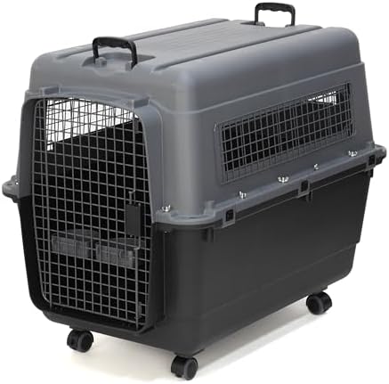 SportPet Airline Compliant X-LARGE 35.5" Travel Dog Kennel-Durable Plastic - Image 2