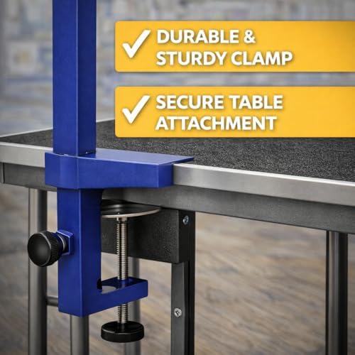 Adjustable Pet Grooming Arm for Dogs & Cats – Foldable Grooming Arm - Image 7