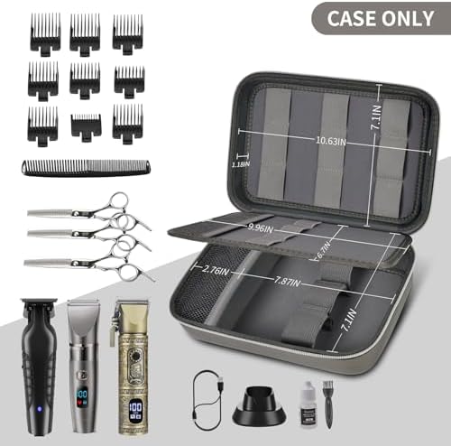 Boobowl Barber Accessories Bag for Clippers and Supplies, Hair Clipper Box - Image 2