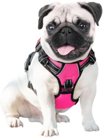 PHOEPET No Pull Dog Harnesses for Small Dogs Reflective Adjustable - Image 6