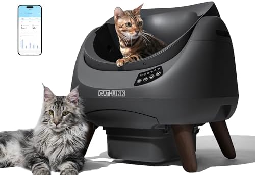 CATLINK Open-X Open-Top Automatic Litter Box by CATLINK
