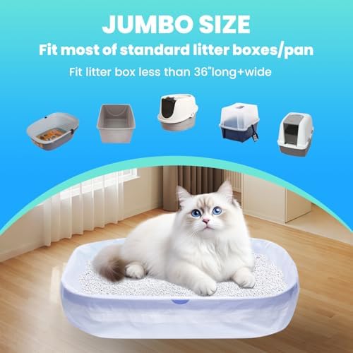30 Pack Jumbo Cat Litter Bags - Image 2