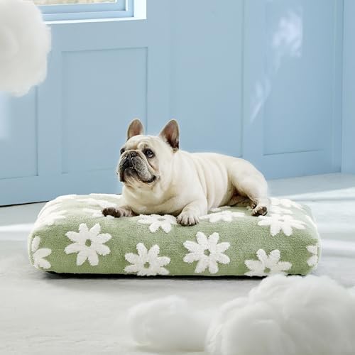 LE SURE Cute Aesthetic Bed Medium Size Dog, Jacquard Thick Pet Pillow 30x20 - Image 6