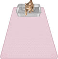 Silicone Cat Litter Mat for Litter Box 34”x22” Large Cat Mat by Bartuke