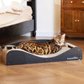 FUKUMARU Cardboard Cat Scratcher Bed, Extra Large 29.1 Inch Cat Scratch Pad by FUKUMARU