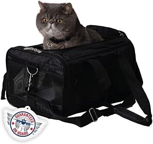 Sherpa Original Deluxe Travel Pet Carrier, Airline Approved & Guaranteed On by Sherpa