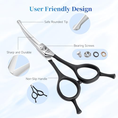 4.5" Small Dog Grooming Scissors - Image 5