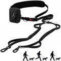3-in-1 Hands Free Double Dog Leash by Unknown