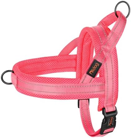 Didog No Pull Dog Harness for Large Dogs, Breathable Mesh Padded by Didog