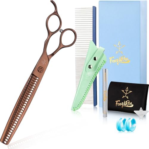 High-end Professional Dog Grooming Thinning Scissors Teeth Cutting Blending by Fengliren%C2%AEDedicatedToScissorsForOver40Years