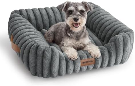 ZOMISIA Small Dog Bed, Cat Bed for Indoor Cats by Zomisia
