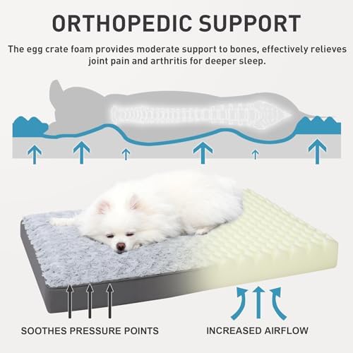KSIIA Washable Dog Crate Bed Waterproof - Image 3