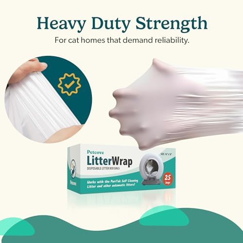PetCove Cat Litter Box Liners LitterWrap Cat Litter Bags - Image 5