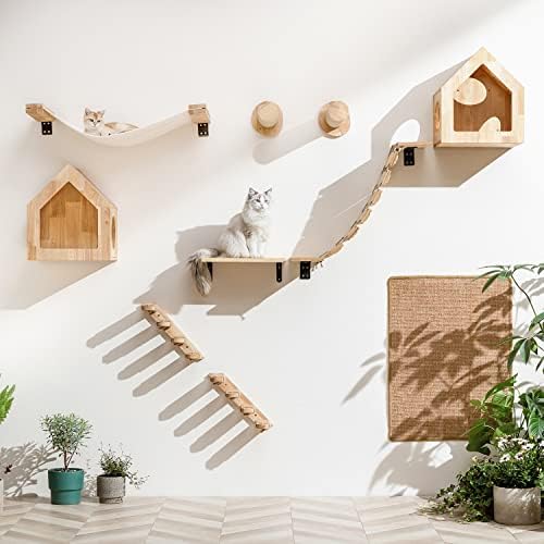 FUKUMARU Cat Wall Steps, 11.8 Inch, 2 of Pack - Image 4