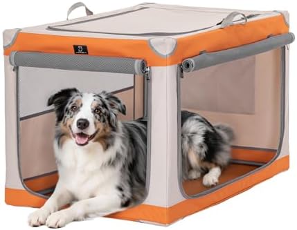 36" Collapsible Dog Crate for Large Dogs by A4PET
