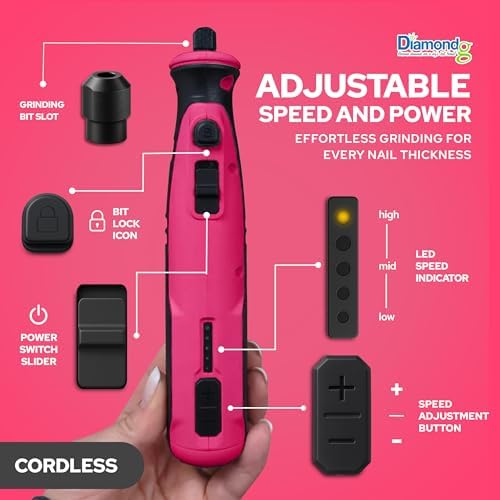 Diamondg Cordless Dog Nail Grinder - Image 3