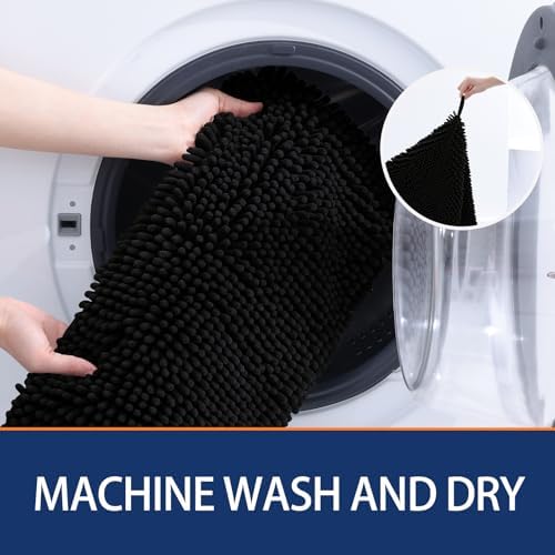 OLANLY Chenille Dog Bath Towel 31x13, Ultra Absorbent Quick Dry Pet Towel - Image 4