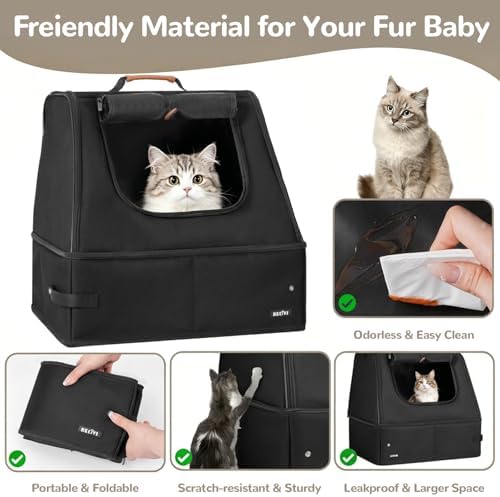 Portable Cat Travel Litter Box - Image 4