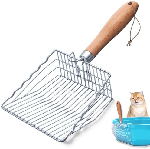 Cat Litter Scoop, Premium Kitty Shovel by HANDZEE