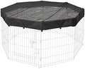 MidWest Homes for Pets Octagon Exercise Pen Fabric Mesh Top by MidWestHomesForPets