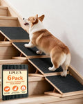 6 Pack Upgraded Dog Ramps for Stairs, Adjustable Portable Pet Steps by Unknown