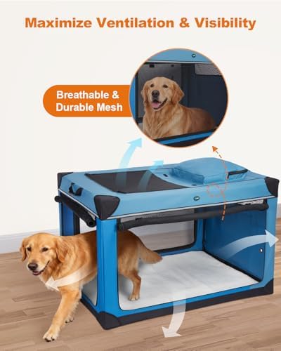 Ownpets Collapsible Travel Dog Crate - Image 5