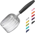 WePet Cat Litter Scoop, Aluminum Alloy Sifter, Kitty Metal Scooper, Deep Shovel by WePet