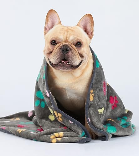Luciphia 3 Pack Soft Fleece Dog Blankets - Image 5
