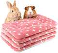 4 Pack Rabbit Bed Mat, Washable Sleeping Pad by HeNdShe