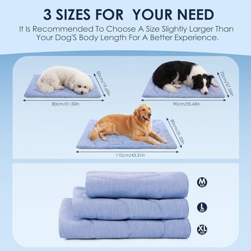 ASENKU Dog Cooling Mat, Portable & Durable Cooling Mat - Image 4