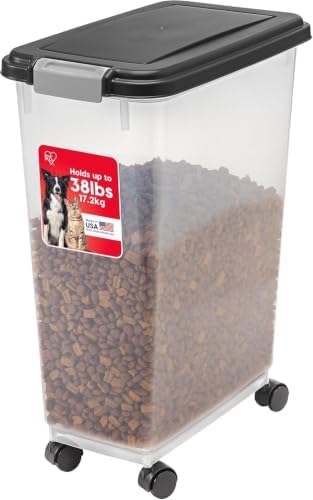 IRIS USA Dog Food Storage Container, Made in USA by IRISUSA