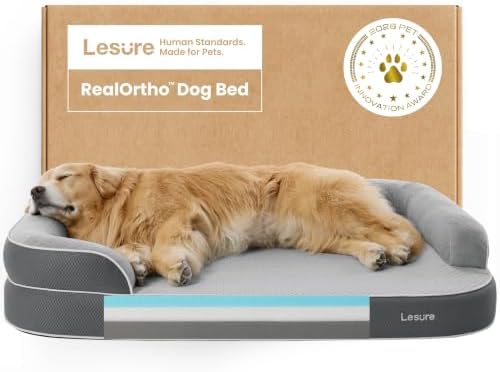 LE SURE RealOrtho™ XL Plus 3-Layer Orthopedic Extra Large Dog Bed by Lesure