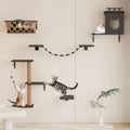 5-in-1 Cat Wall Shelves Set by Unknown
