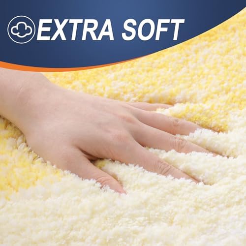 OLANLY Bathroom Runner Rug 44x24, Extra Soft Absorbent Microfiber Bath Rugs - Image 2