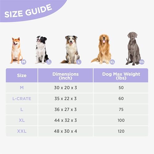 LE SURE Outdoor Waterproof XL Dog Bed, Orthopedic Pet Mat - Image 6