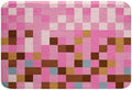 Manfei Pixelated Grid Shaggy Bathroom Mat, Games Gamepad Miners Bath Rugs Soft by Manfei