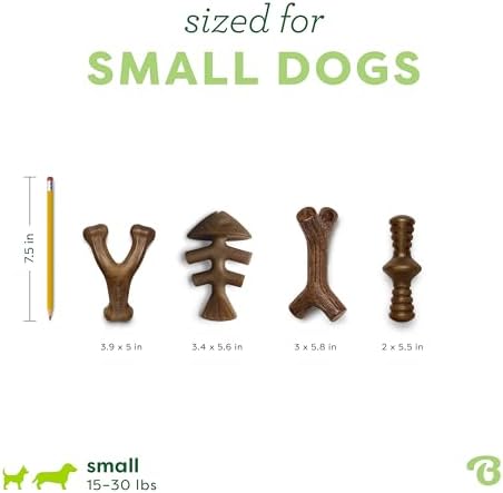 Benebone Small 4-Pack Dog Toys for Aggressive Chewers – Under 30 lbs - Image 4