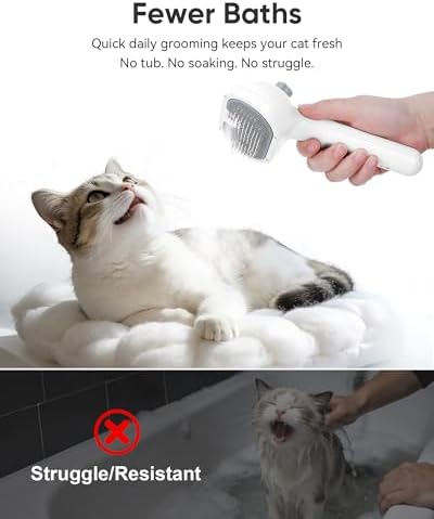 Pet Steam Brush Dog Cat 2026 New Grooming Comb - Image 4