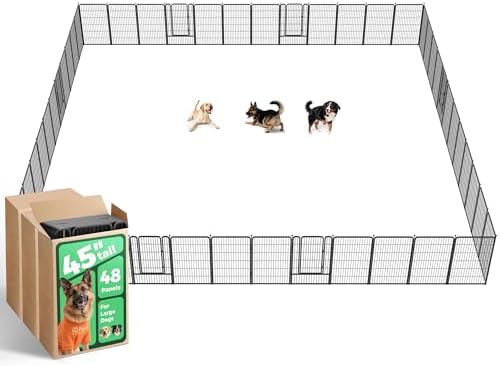 FXW Rollick Dog Playpen, Yard & RV Camping, 48 Panels by FXW