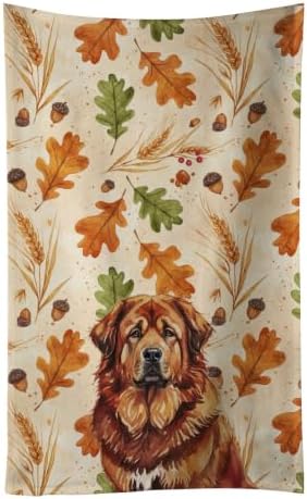 Caroline's Treasures Tibetan Mastiff Dogs Kitchen Towel 15x25 in by CarolinesTreasures