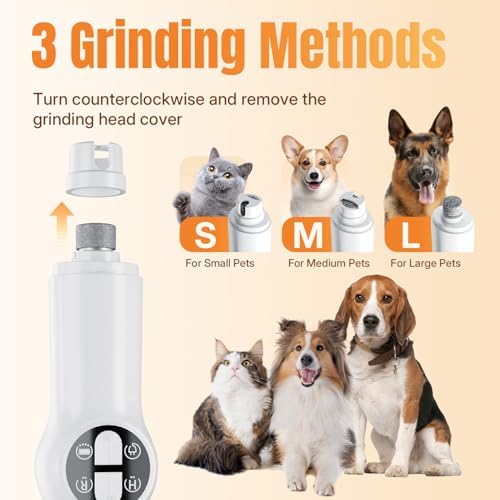 Mcbazel 2 in 1 Pet Micro Precision Trimmer & Nail Grinder - Image 6