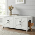 Homhedy 47.2”L Cat Litter Box Enclosure by Homhedy
