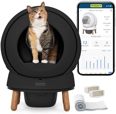 PetSafe ScoopFree SmartSpin Self-Clean Cat Litter Box by PetSafe